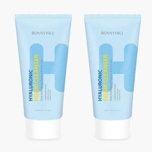 New Lot 2x Korean BONNYHILL Hyaluronic Foam Cleanser 170ml Exfoliating K-Beauty